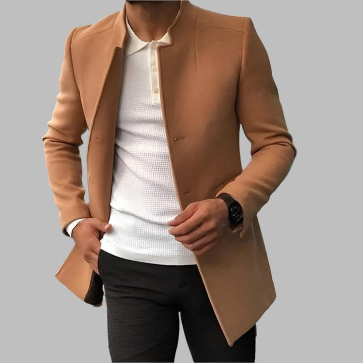 Stefano | Eleganter Mantel für Männer für Herren mit langen Ärmeln