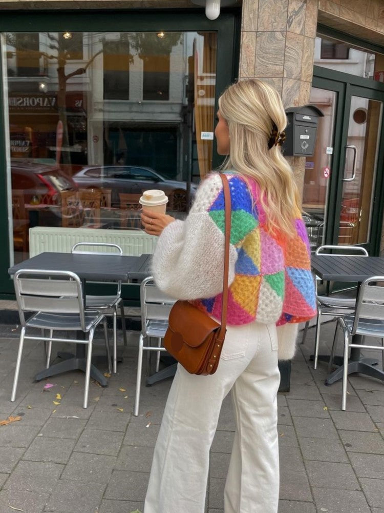 Josefine | Damen Pullover mit Rundhalsausschnitt und langen Ärmeln