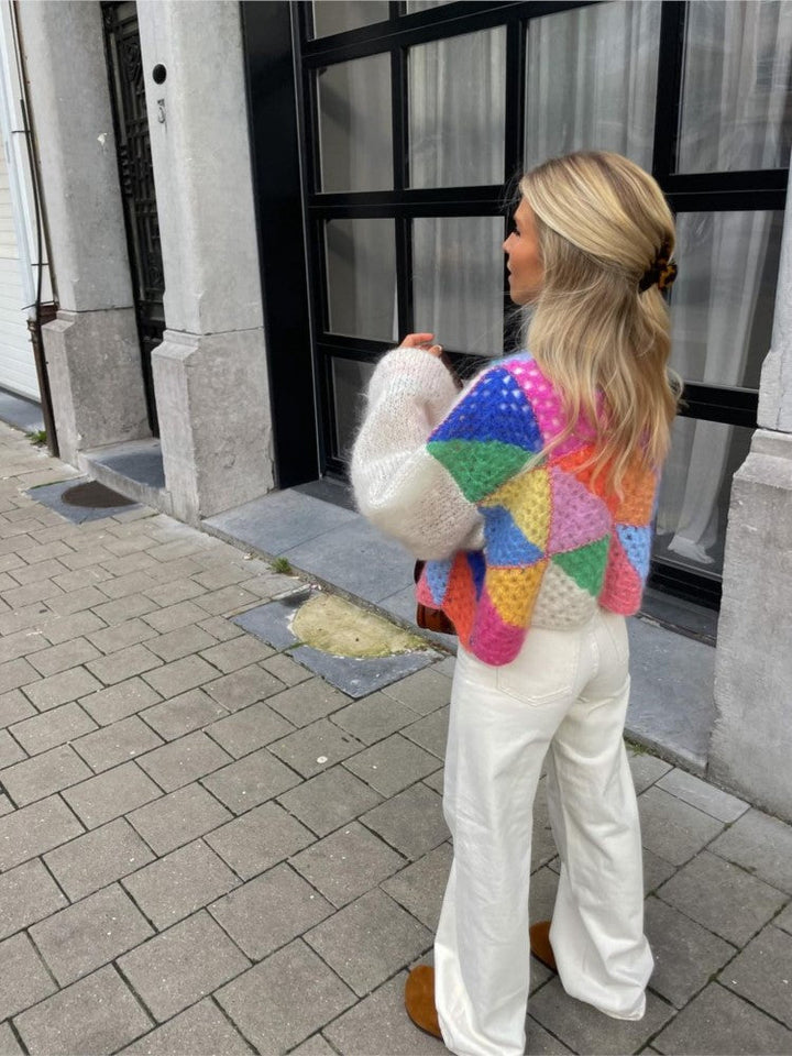 Josefine | Damen Pullover mit Rundhalsausschnitt und langen Ärmeln