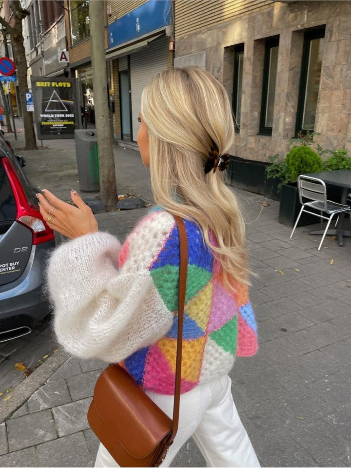 Josefine | Damen Pullover mit Rundhalsausschnitt und langen Ärmeln