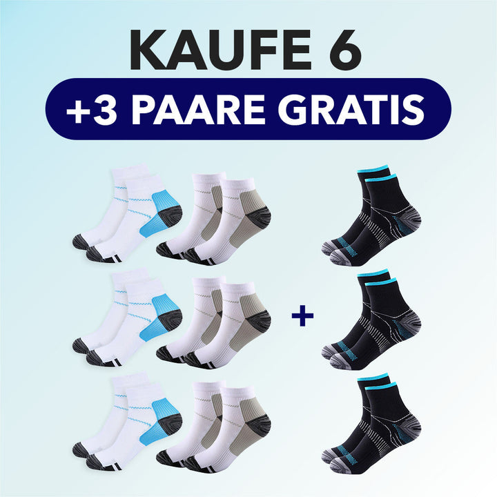 SoleRelief | Orthopädische Kompressionssocken für den Alltag
