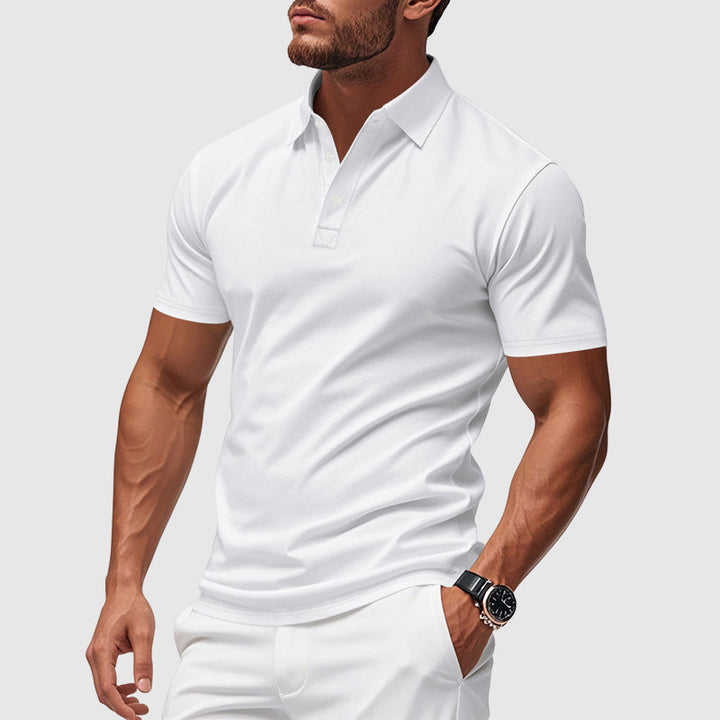 Landon | Klassisches Polo-Shirt für Herren mit kurzen Ärmeln