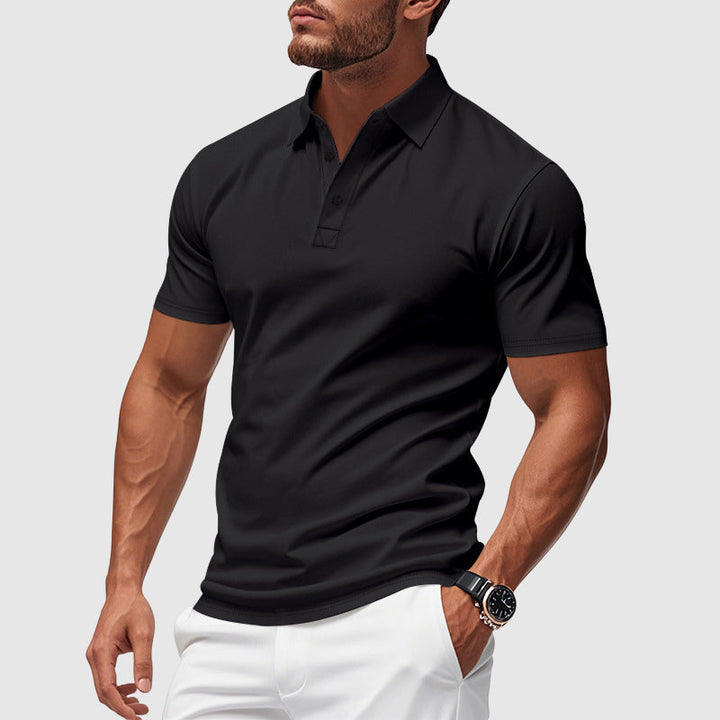 Landon | Klassisches Polo-Shirt für Herren mit kurzen Ärmeln