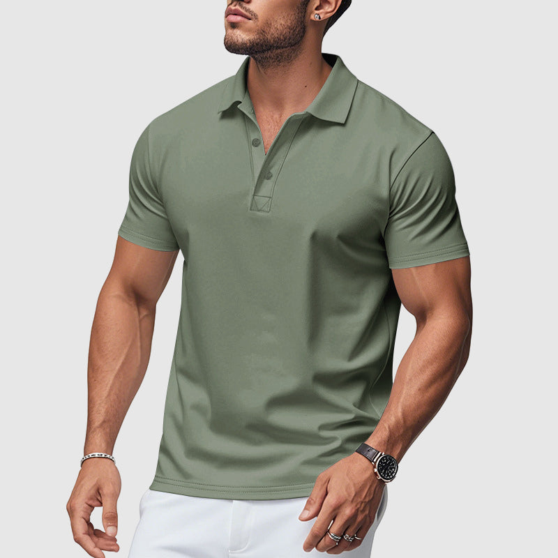 Landon | Klassisches Polo-Shirt für Herren mit kurzen Ärmeln
