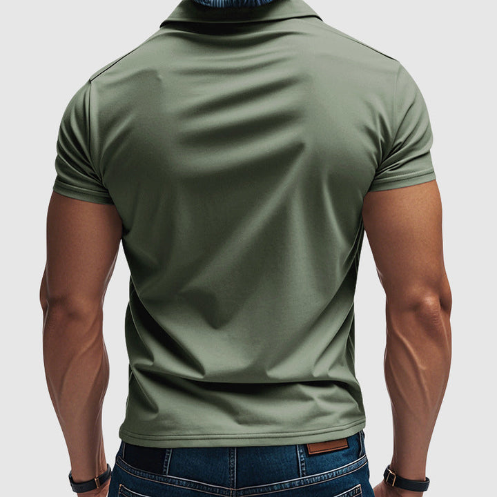 Landon | Klassisches Polo-Shirt für Herren mit kurzen Ärmeln