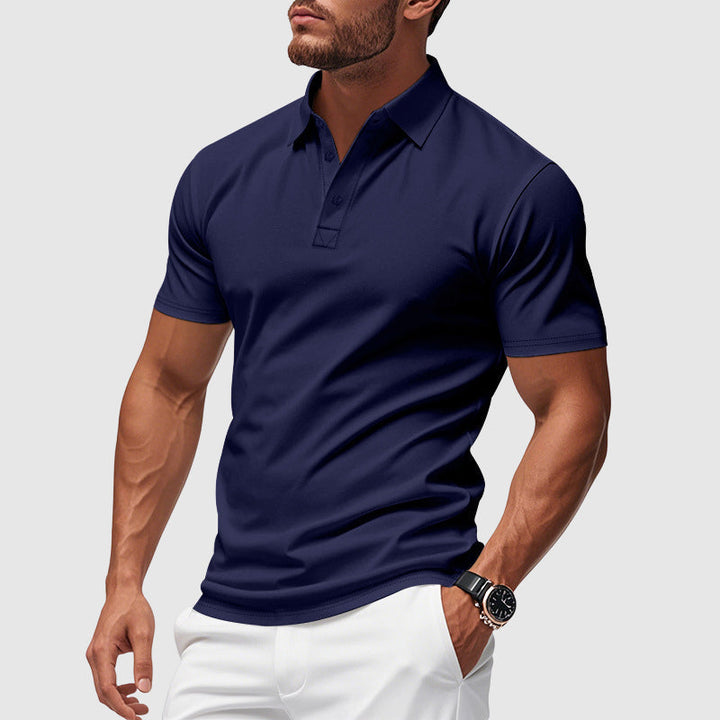 Landon | Klassisches Polo-Shirt für Herren mit kurzen Ärmeln