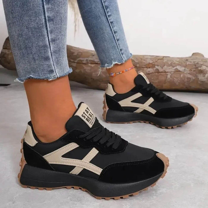 Lucie | Orthopädische Sneakers für Damen mit flachem Absatz