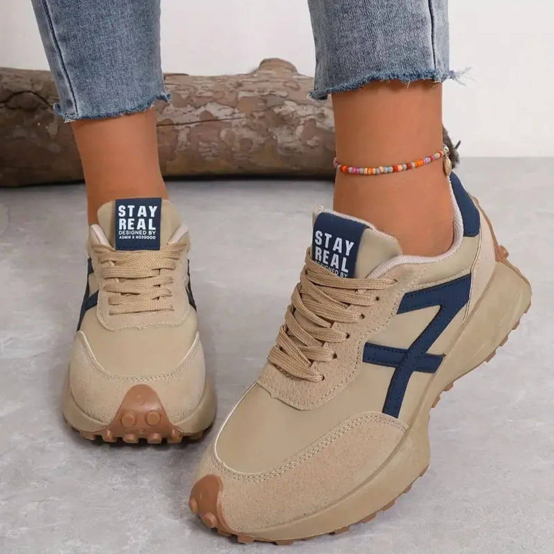 Lucie | Orthopädische Sneakers für Damen mit flachem Absatz