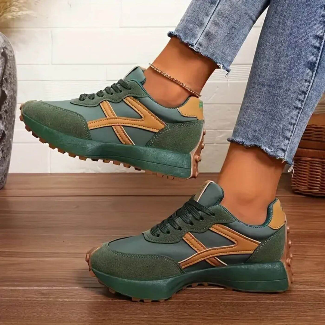 Lucie | Orthopädische Sneakers für Damen mit flachem Absatz