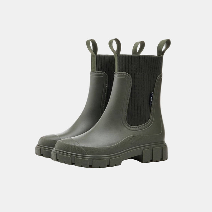 Calina | Wasserdichte Rutschfeste Stiefel für Damen mit flachem Absatz