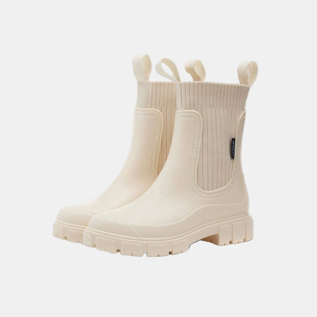Calina | Wasserdichte Rutschfeste Stiefel für Damen mit flachem Absatz