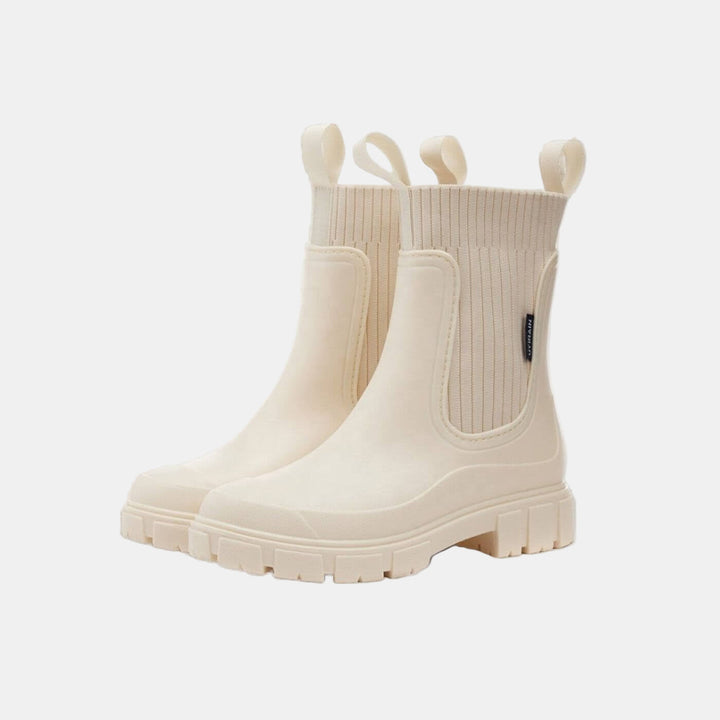 Calina | Wasserdichte Rutschfeste Stiefel für Damen mit flachem Absatz