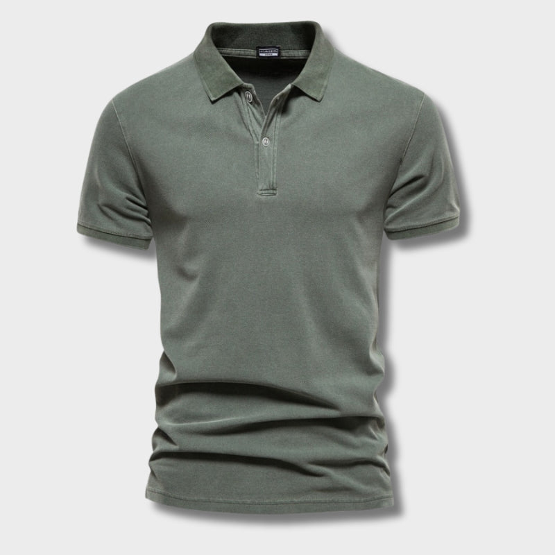 Dario | Sommer Polo Poloshirt für Herren mit kurzen Ärmeln