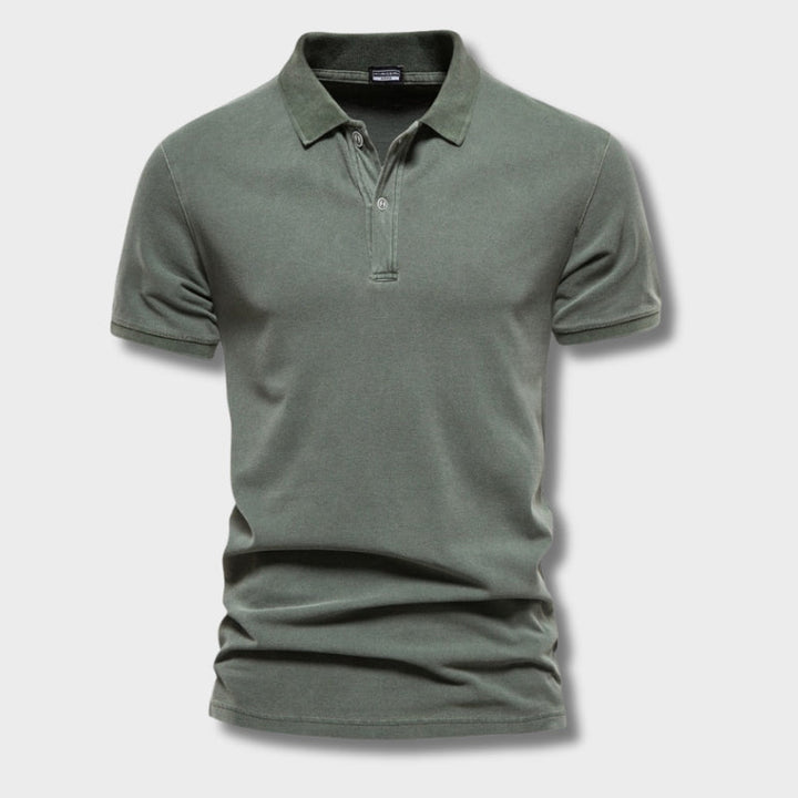 Dario | Sommer Polo Poloshirt für Herren mit kurzen Ärmeln