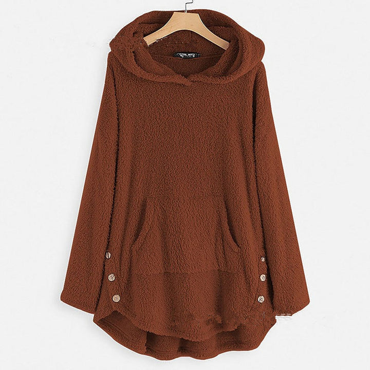 Agnes | Ultraweicher und warmer Plüsch-Hoodie für Damen