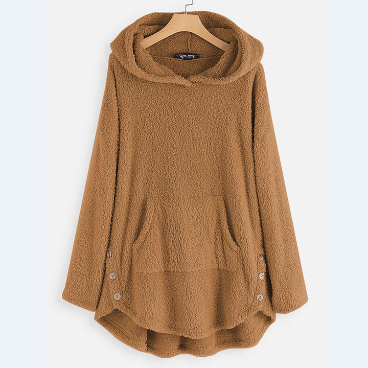 Agnes | Ultraweicher und warmer Plüsch-Hoodie für Damen