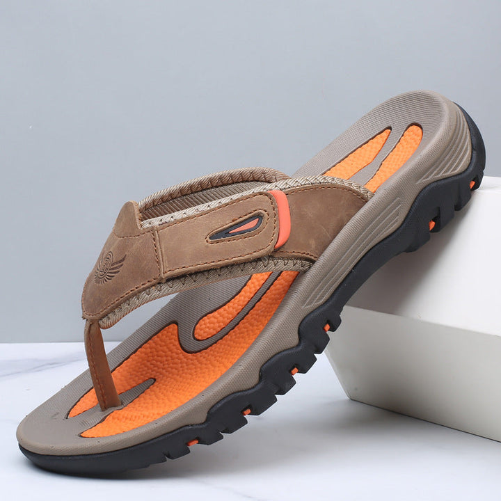 Langford Sommer Sandalen für Herren mit flachem Absatz