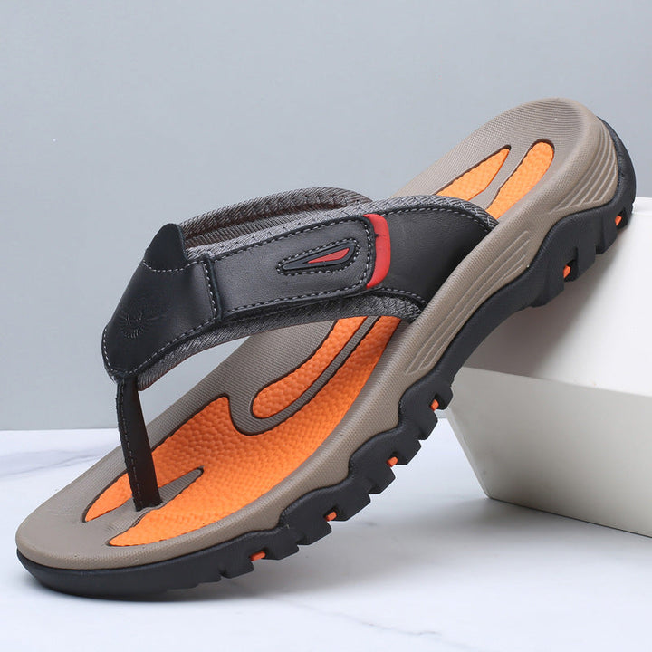 Langford Sommer Sandalen für Herren mit flachem Absatz