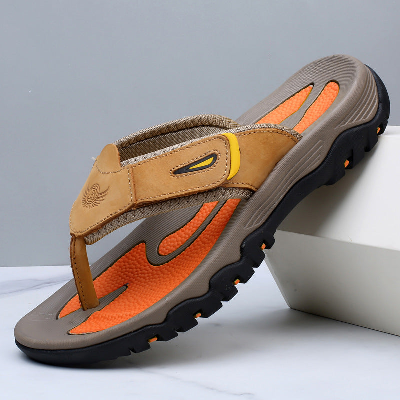 Langford Sommer Sandalen für Herren mit flachem Absatz