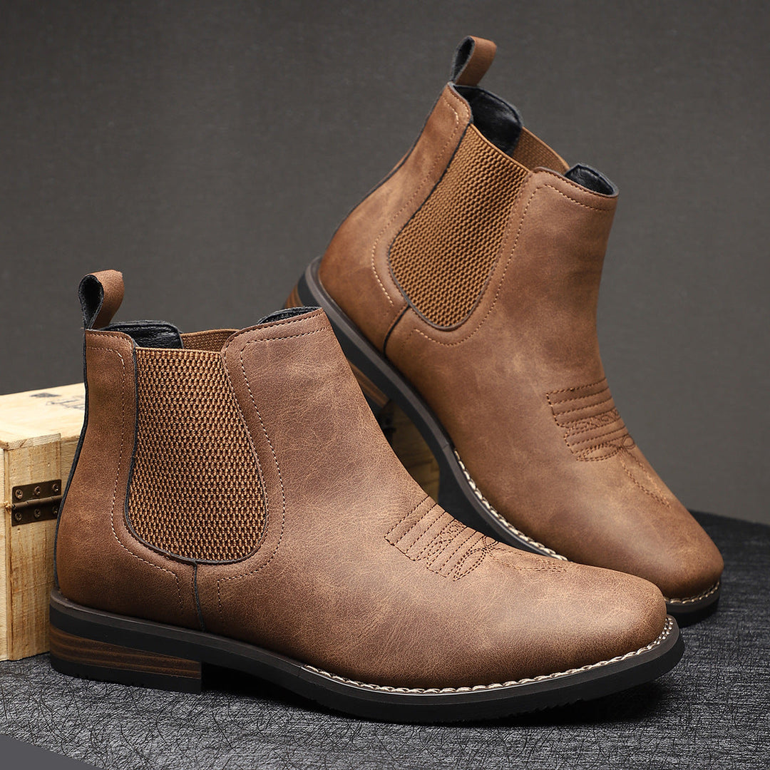 Brookvale Zeitlose Stiefel für Herren mit niedrigem Absatz