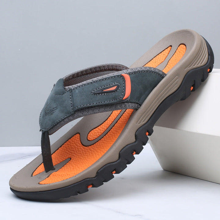 Langford Sommer Sandalen für Herren mit flachem Absatz