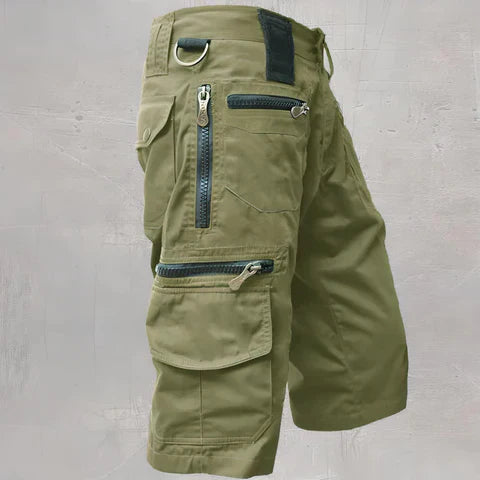 Rafaelo | Taktische Cargo-Shorts für Herren mit geradem Bein