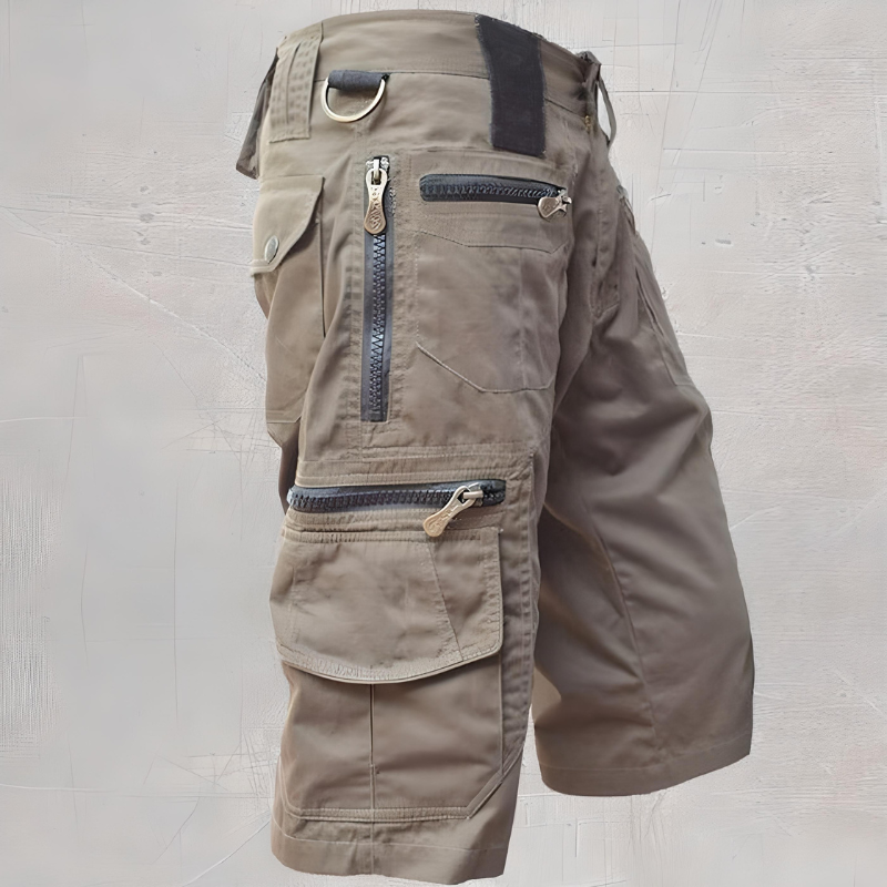 Rafaelo | Taktische Cargo-Shorts für Herren mit geradem Bein