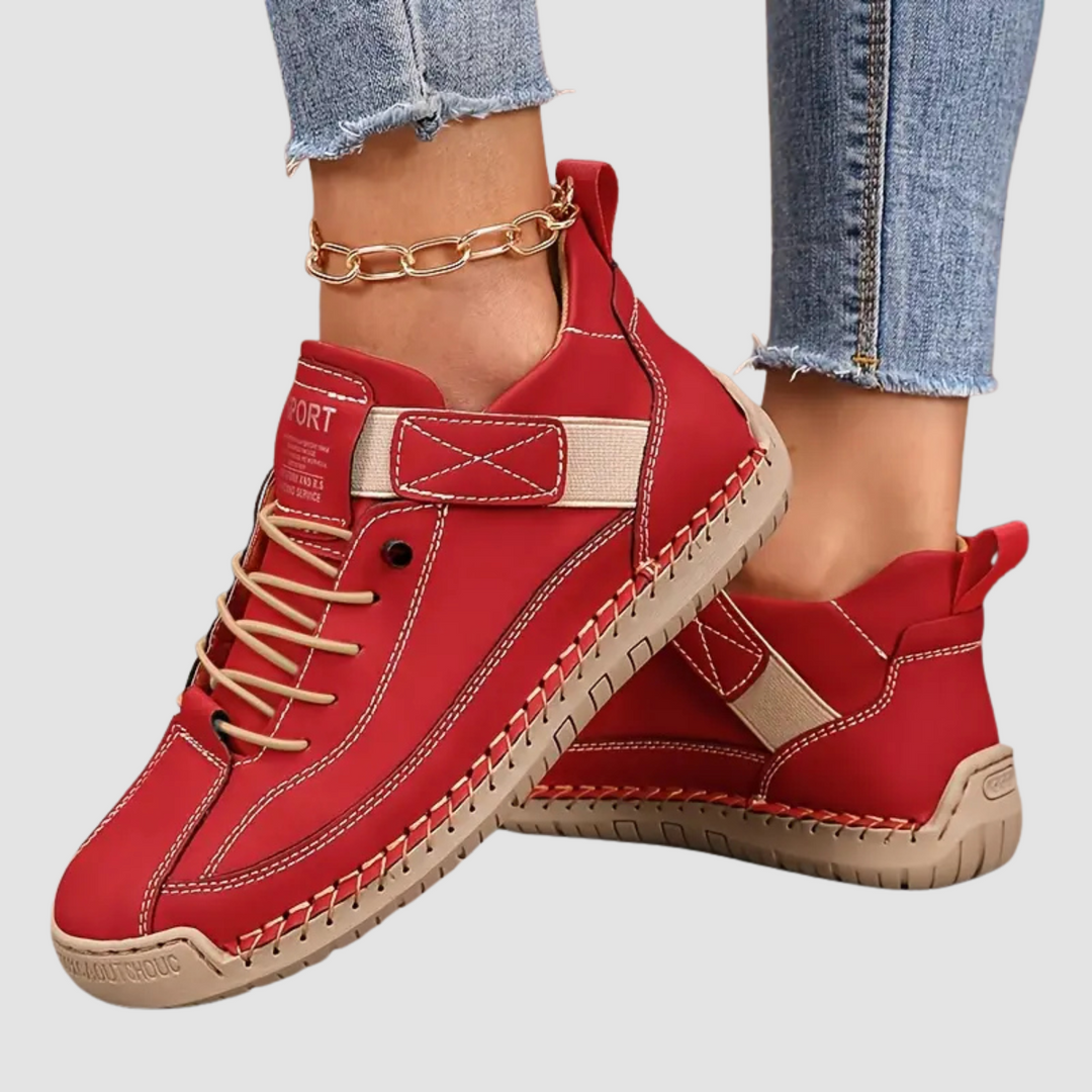 Emily | Komfortable Sneakers für Damen mit Stütze und flachem Absatz