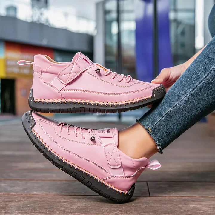 Emily | Komfortable Sneakers für Damen mit Stütze und flachem Absatz