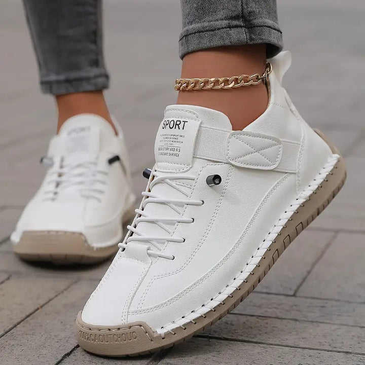 Emily | Komfortable Sneakers für Damen mit Stütze und flachem Absatz