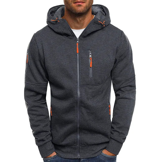Marco | Stylische Tech-Jacke für Männer für Herren mit Kapuze und langen Ärmeln