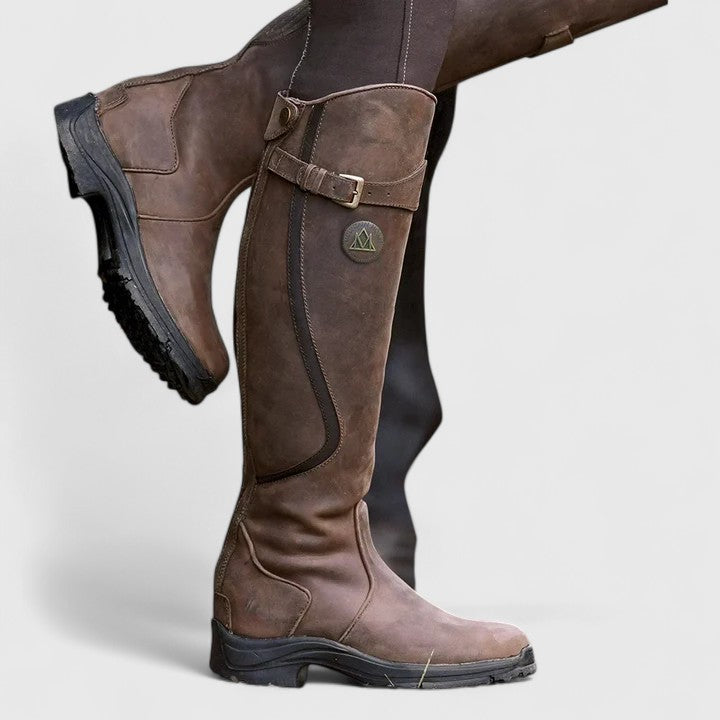 Rinley | Komfort Orthopädische Stiefel für Damen mit flachem Absatz