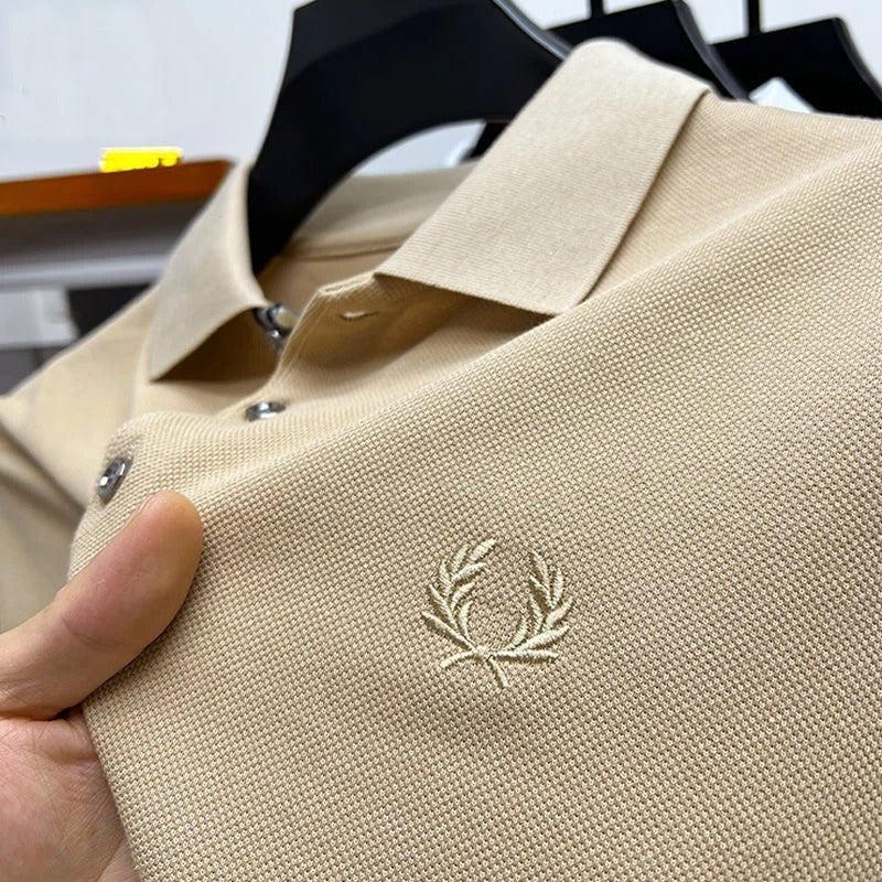 Calvin | Elite dehnbares Polo für zeitlosen Stil | 1+1 GRATIS Poloshirt für Herren