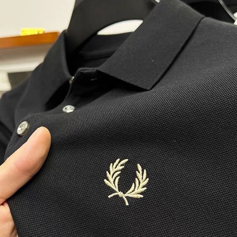 Calvin | Elite dehnbares Polo für zeitlosen Stil | 1+1 GRATIS Poloshirt für Herren