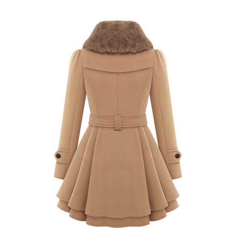 Hannah | Pure Mantel Jacke für Damen mit langen Ärmeln