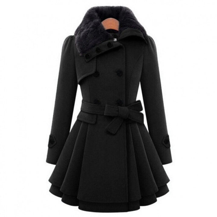 Hannah | Pure Mantel Jacke für Damen mit langen Ärmeln