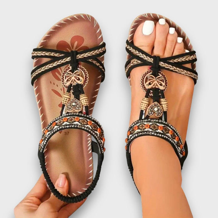 Arlena | Bohemian Sandalen für Damen mit orthopädischer Unterstützung
