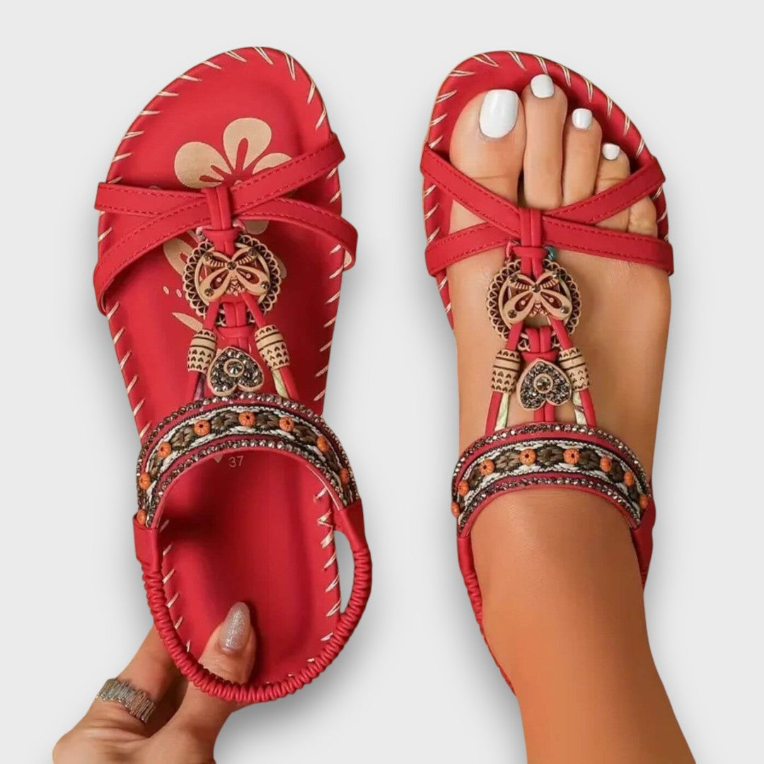 Arlena | Bohemian Sandalen für Damen mit orthopädischer Unterstützung