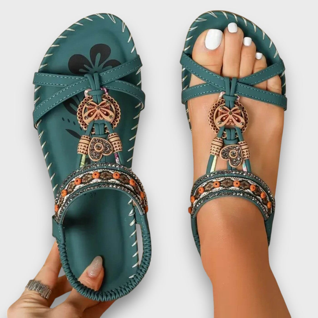 Arlena | Bohemian Sandalen für Damen mit orthopädischer Unterstützung
