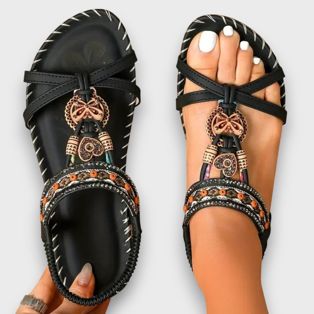 Arlena | Bohemian Sandalen für Damen mit orthopädischer Unterstützung