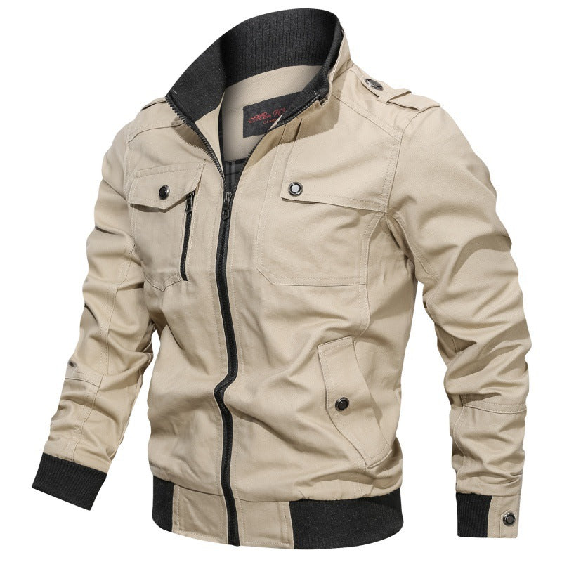 Herren Jacke mit Taschen, Langarm