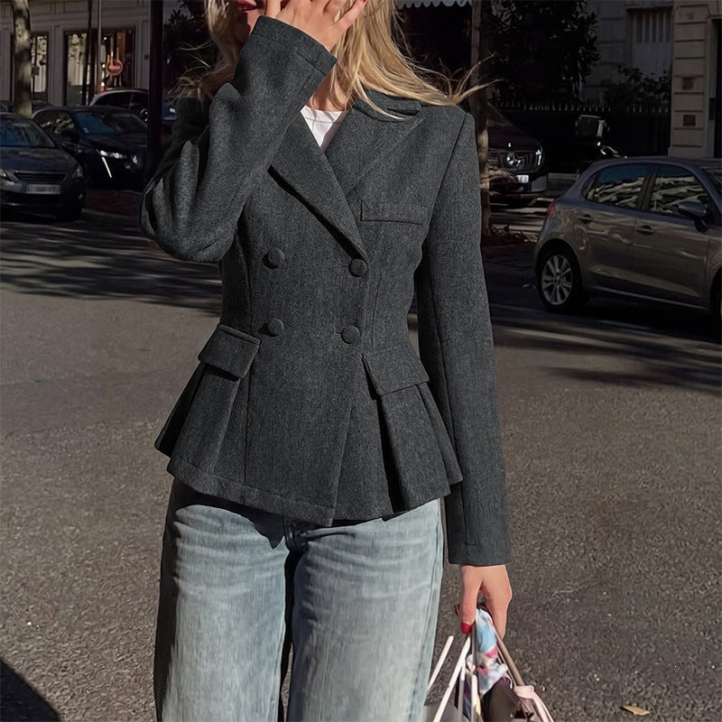 Julia | Damen Blazer mit langen Ärmeln und Taschen