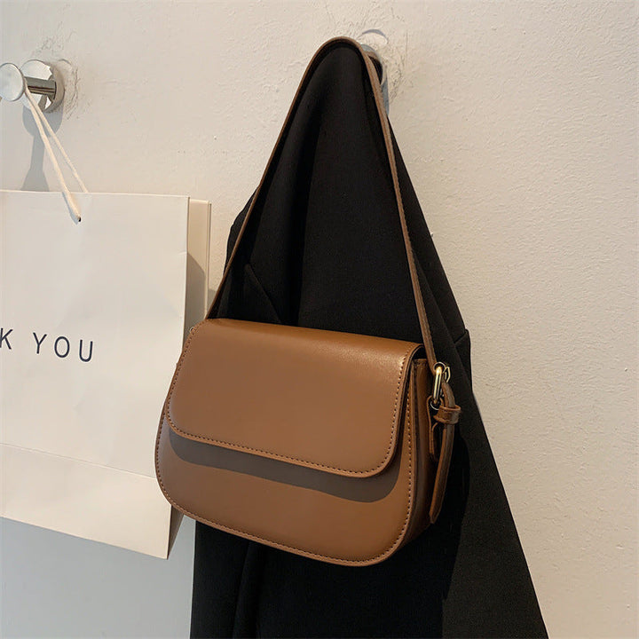 Eldborg | Elegante Schultertasche in gedämpftem Nude-Ton für Damen