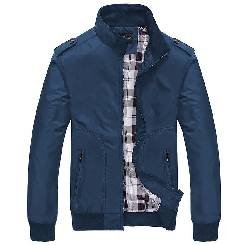 Herren Jacke Langarm mit Taschen