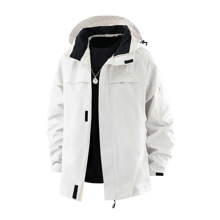 Damen Jacke mit Kordelzug, Kapuze und Taschen