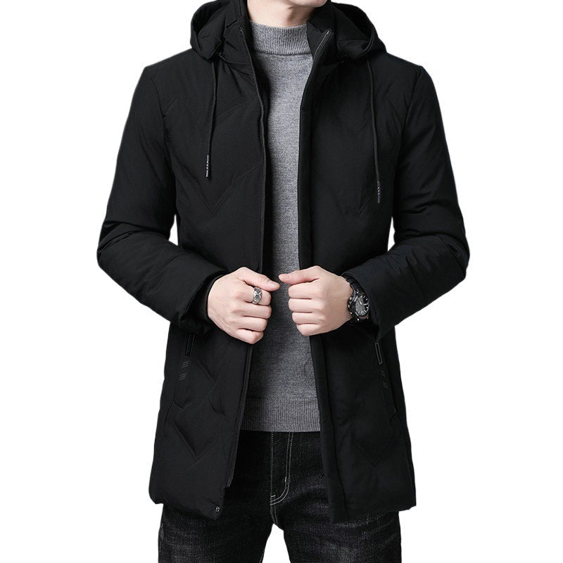 Herren Kapuzenjacke Langarm mit Taschen