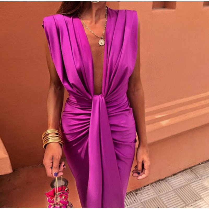 Isabella | Abendkleid für Damen mit tiefem Ausschnitt