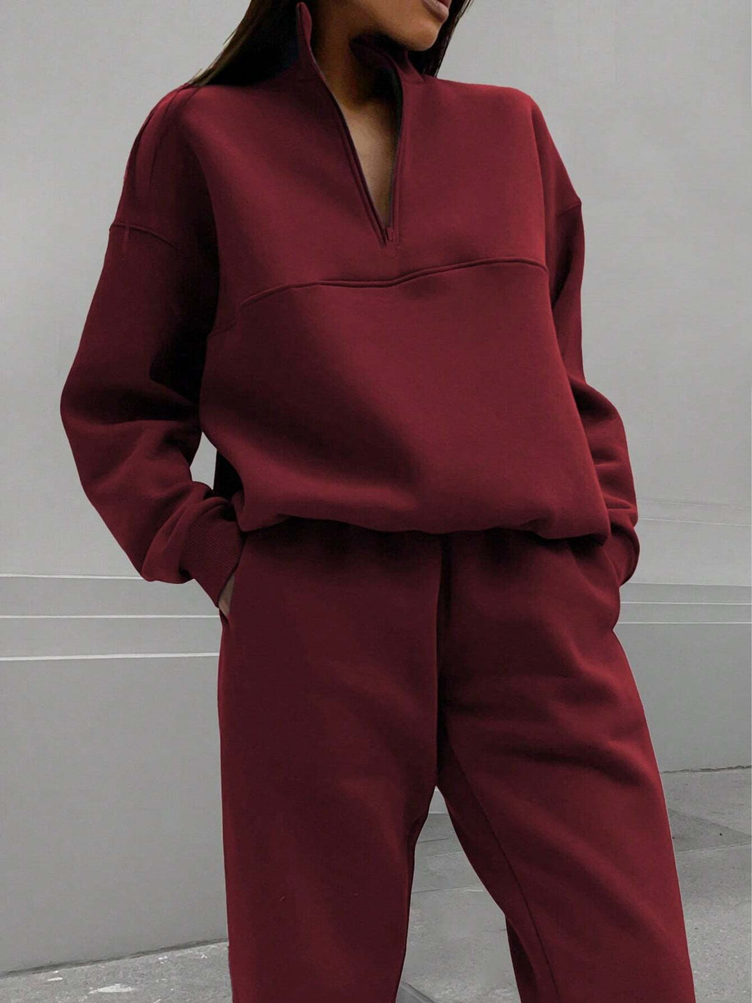 Damen Zweiteiliges Set Oversized