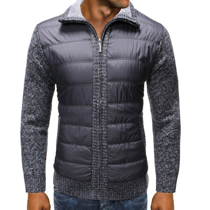 Herren Langarm-Steppjacke