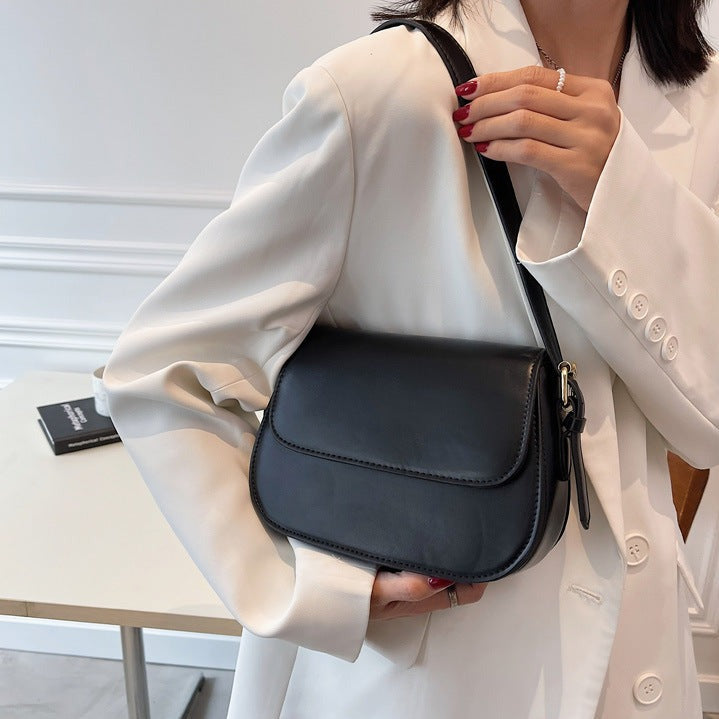 Eldborg | Elegante Schultertasche in gedämpftem Nude-Ton für Damen